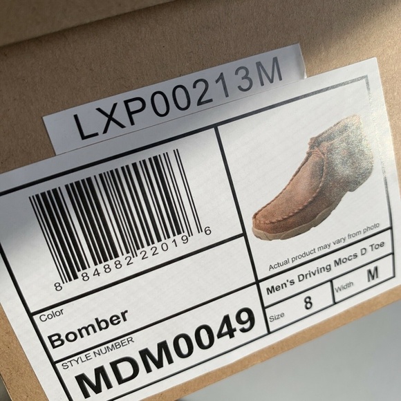 Twisted X Men\'s Chukka Driving Moc Size 8 M Bomber Brown MDM0049 New